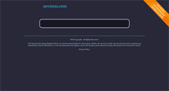 Desktop Screenshot of nevison.com